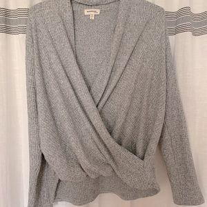 boutique wrap around sweater